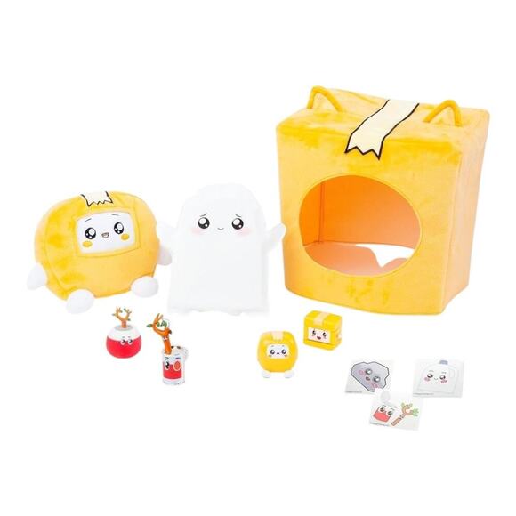 LankyBox Giant Foxy Mystery Box Plush & Toys Set Kids Fun Collectibles NEW - Picture 9 of 13